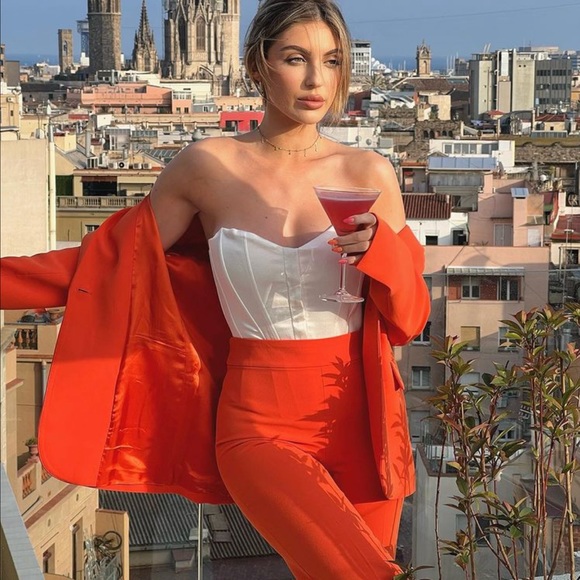 NWT Zara Fluid Flare Pants - Picture 15 of 16